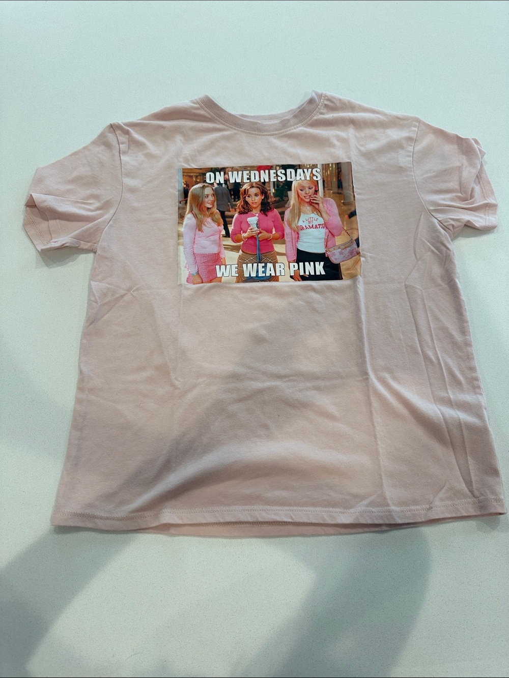 Kids Pink Graphic Tee - "On Wednesdays We Wear Pink" From Mean Girls